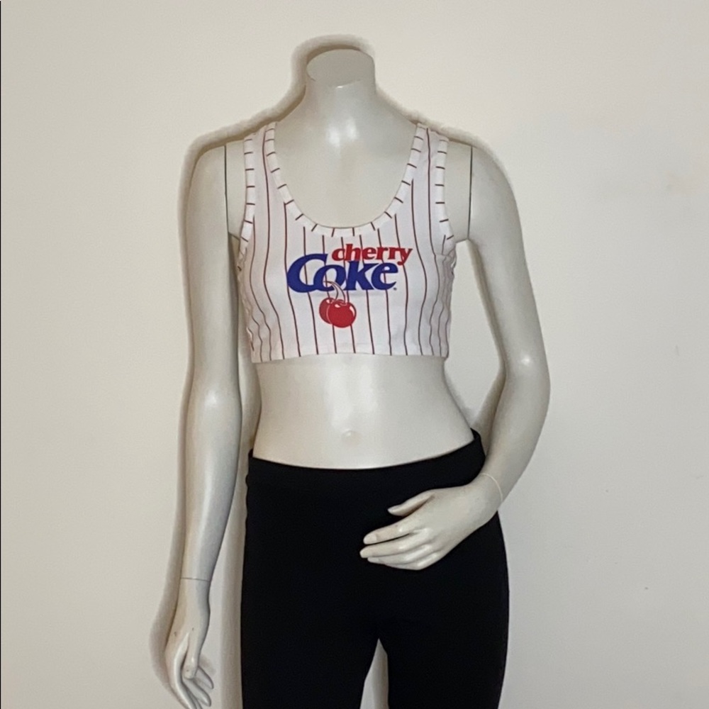 Cherry Coke Cropped Top